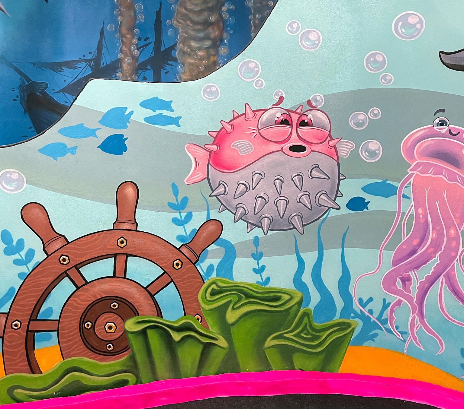 Mural Graffiti Infantil