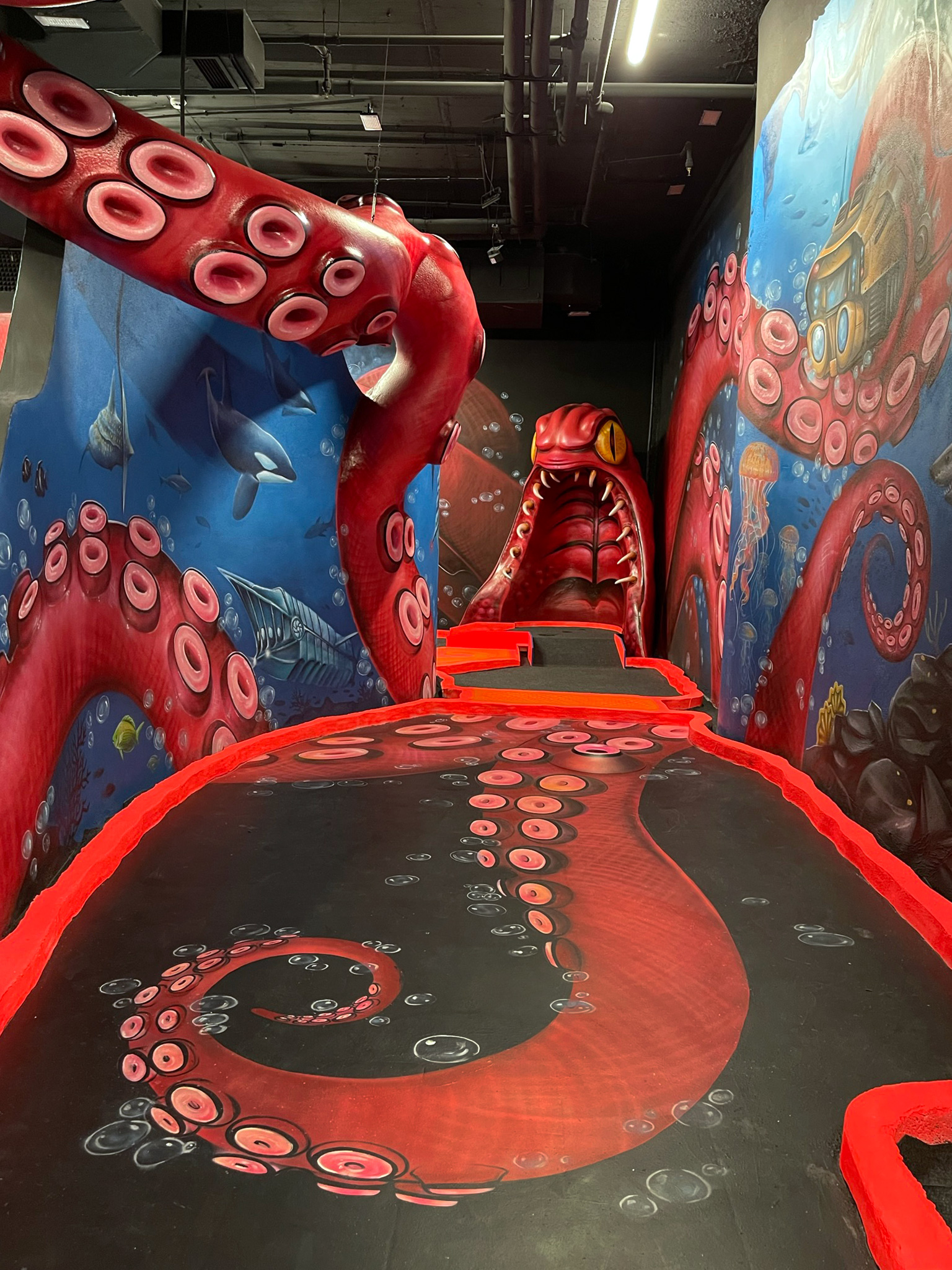 Sea Golf Art 3D